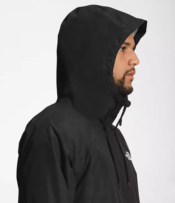 tnf noir/led jaune Hommes The North Face sweat à capuche de pluie antora 62XR1198