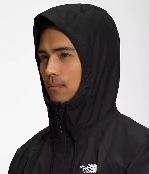 tnf noir/or minéral Hommes The North Face sweat à capuche de pluie antora 62XR1196
