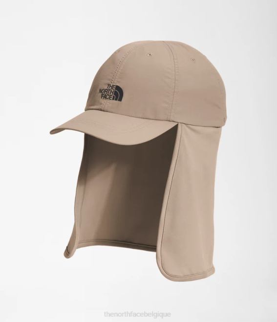 beige dune unisexe The North Face chapeau pare-soleil horizon 62XR366