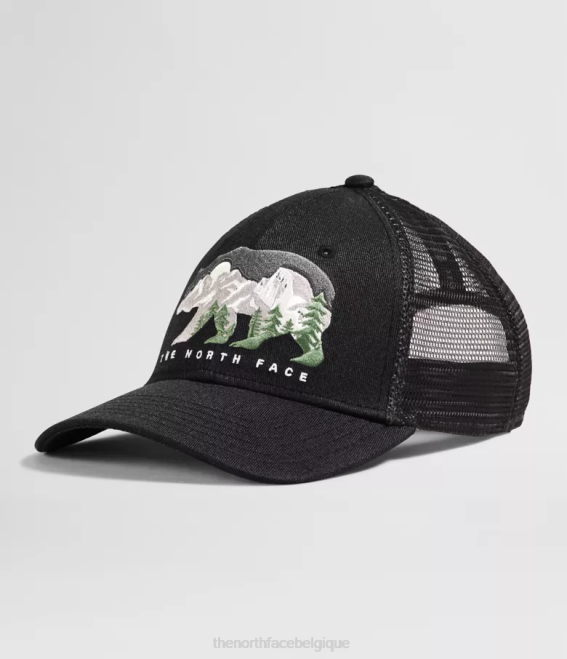 graphique tnf noir/ours unisexe The North Face camionneur mudder brodé 62XR614