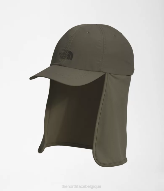 nouveau vert taupe unisexe The North Face chapeau pare-soleil horizon 62XR367