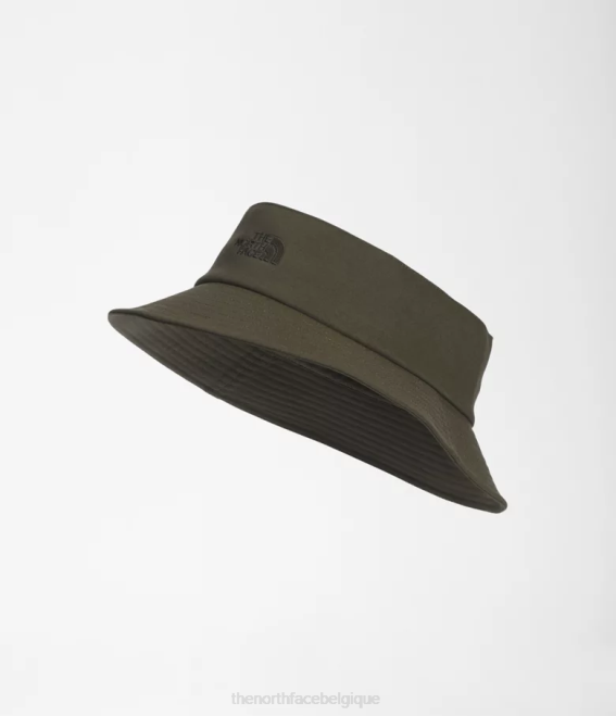 nouveau vert taupe unisexe The North Face seau à nœud supérieur de classe V 62XR339