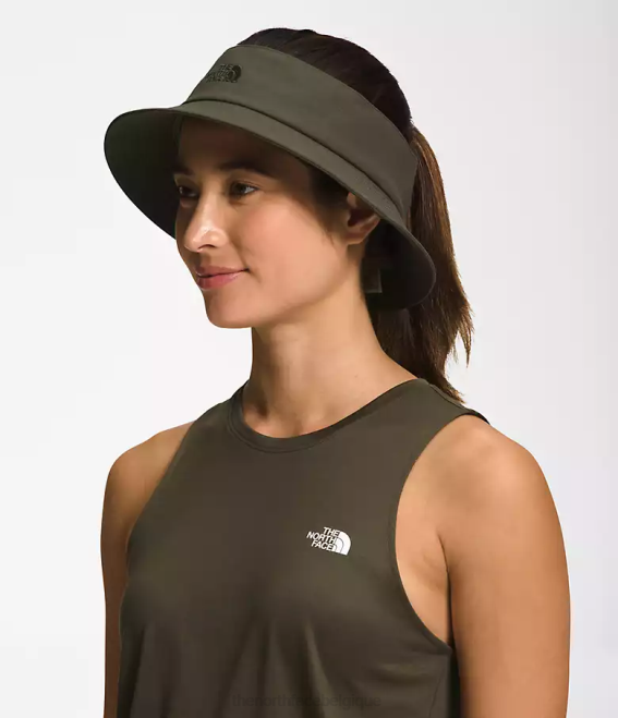 nouveau vert taupe unisexe The North Face seau à nœud supérieur de classe V 62XR339