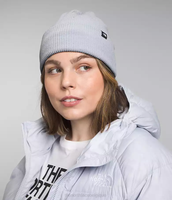 pervenche poussiéreuse unisexe The North Face bonnet à revers urbain 62XR560