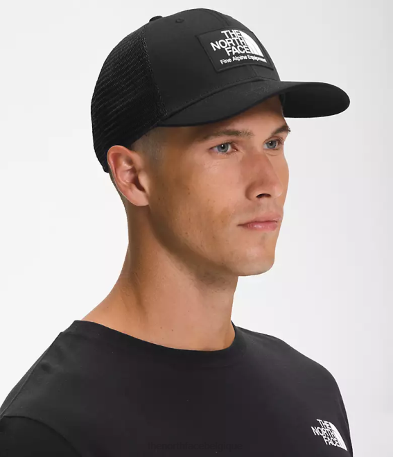 tnf noir unisexe The North Face casquette de camionneur mudder à coupe profonde 62XR721