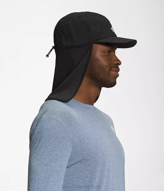 tnf noir unisexe The North Face chapeau pare-soleil horizon 62XR365