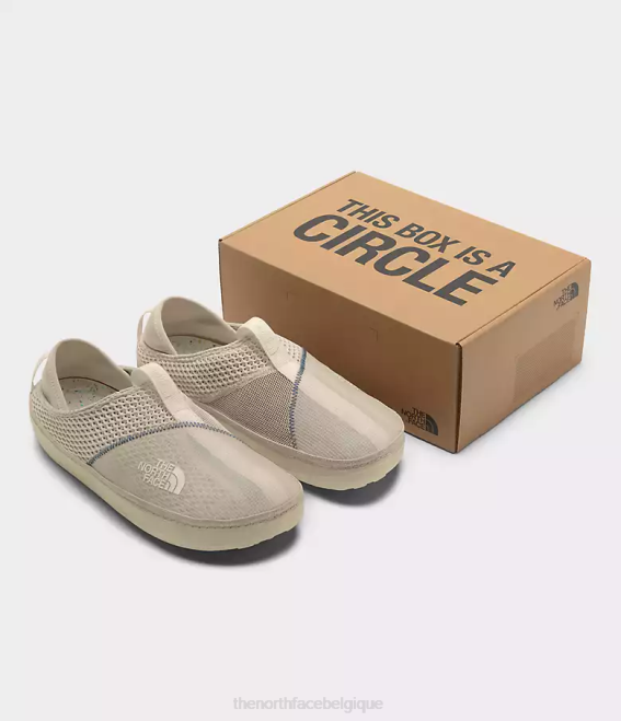 grès/gardénia blanc unisexe The North Face mules du camp de base 62XR425