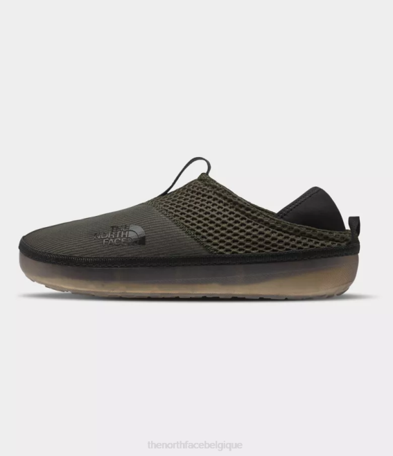 nouveau vert taupe/noir tnf unisexe The North Face mules du camp de base 62XR423