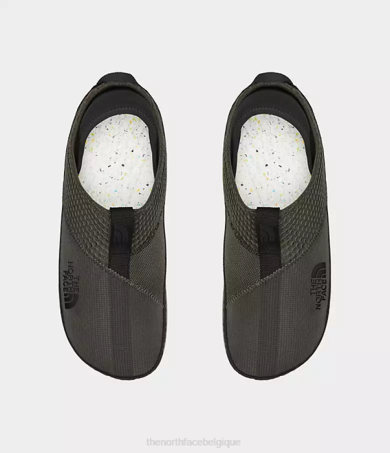nouveau vert taupe/noir tnf unisexe The North Face mules du camp de base 62XR423