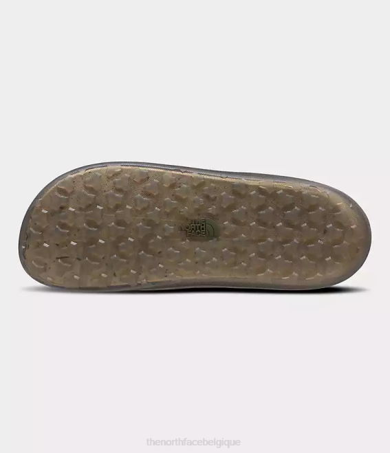 nouveau vert taupe/noir tnf unisexe The North Face mules du camp de base 62XR423