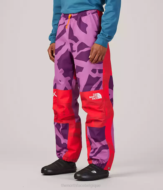 kw pamplona violet mtn imprimé clair unisexe The North Face pantalon léger tnf x kaws mountain 62XR607