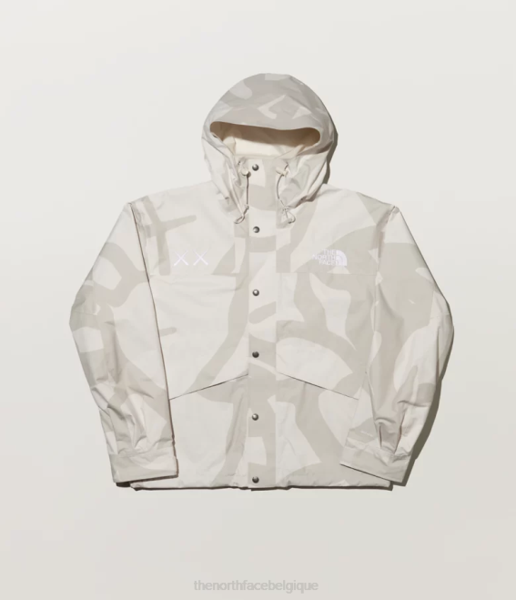 kw moonlight ivoire 86 mtn imprimé unisexe The North Face veste de montagne rétro tnf x kaws 1986 62XR52